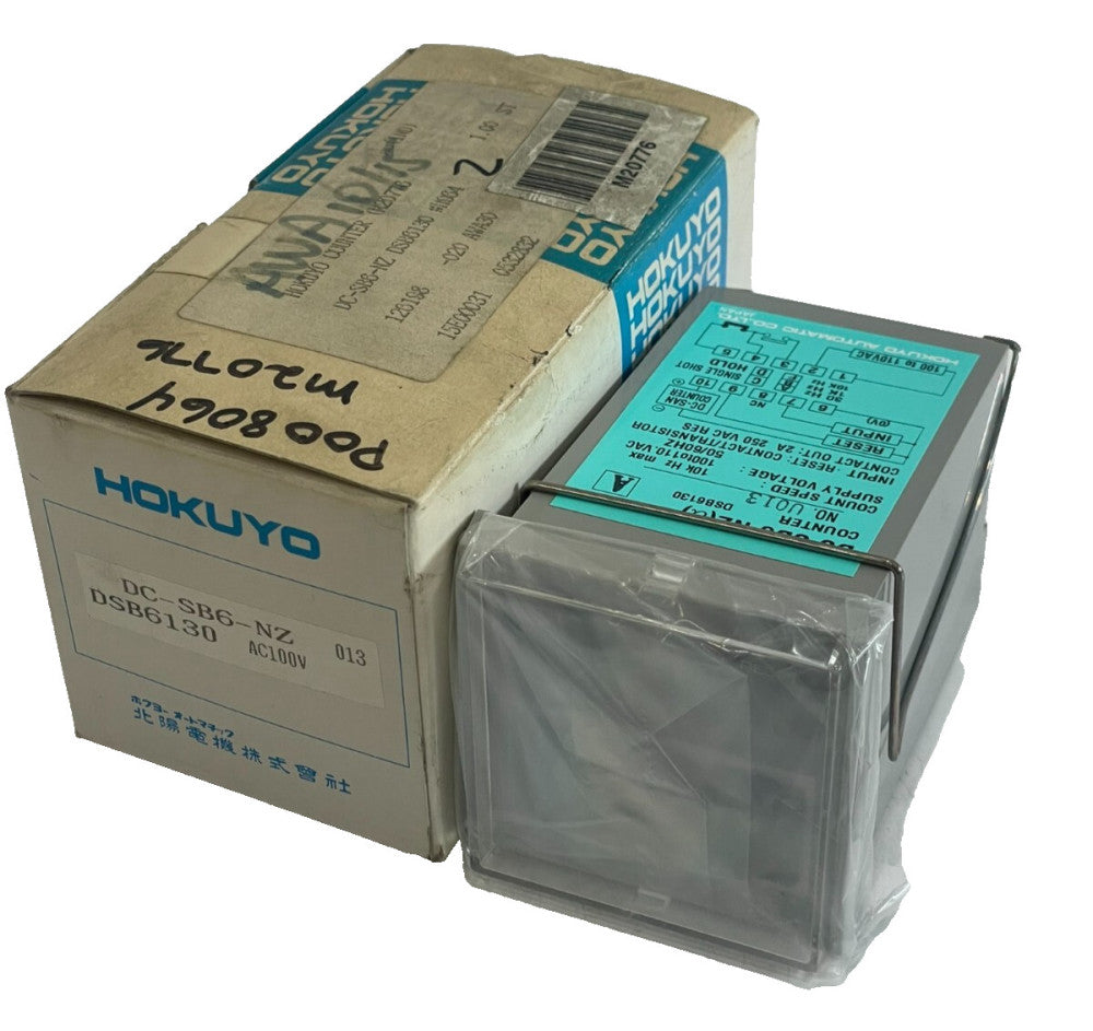 NEW HOKUYO DC-SB6-NZ COUNTER 100V DCSB6NZ