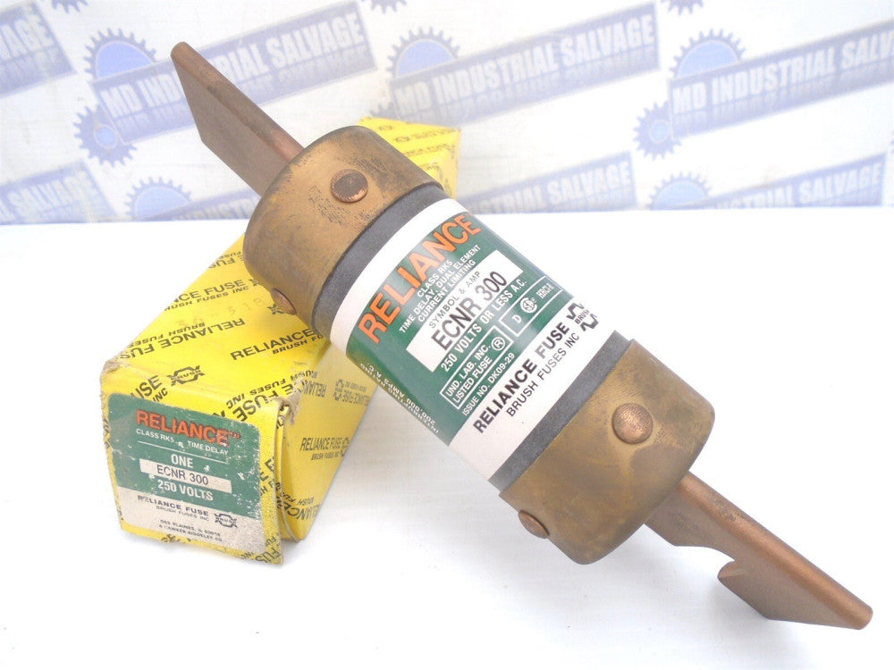 RELIANCE - ECNR300 - FUSE, 300A RK5, Dual-Element, Time-Delay 600V (NEW in BOX)