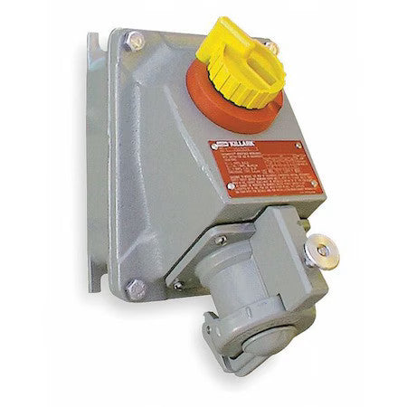 Hubbell Killark Vsq3034 3W 4P 30A Hazardous Pin & Sleeve Receptacle 600Vac