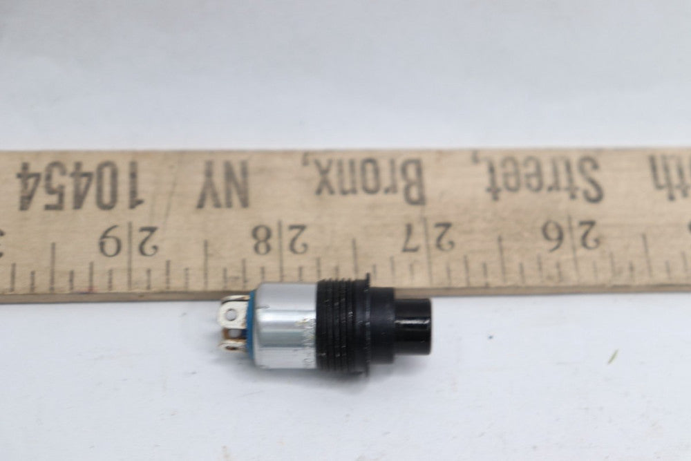 Amphenol Pushbutton Switch Black NX307GB1B
