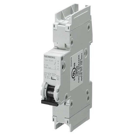 Siemens 5Sj41407hg41 Miniature Circuit Breaker, 5Sj4 Series, 40A, 1 Pole, 240V