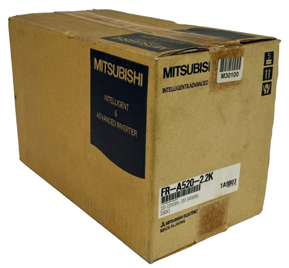 NEW SEALED MITSUBISHI FR-A520-2.2K FREQROL INVERTER DRIVE 200-240V 50/60HZ
