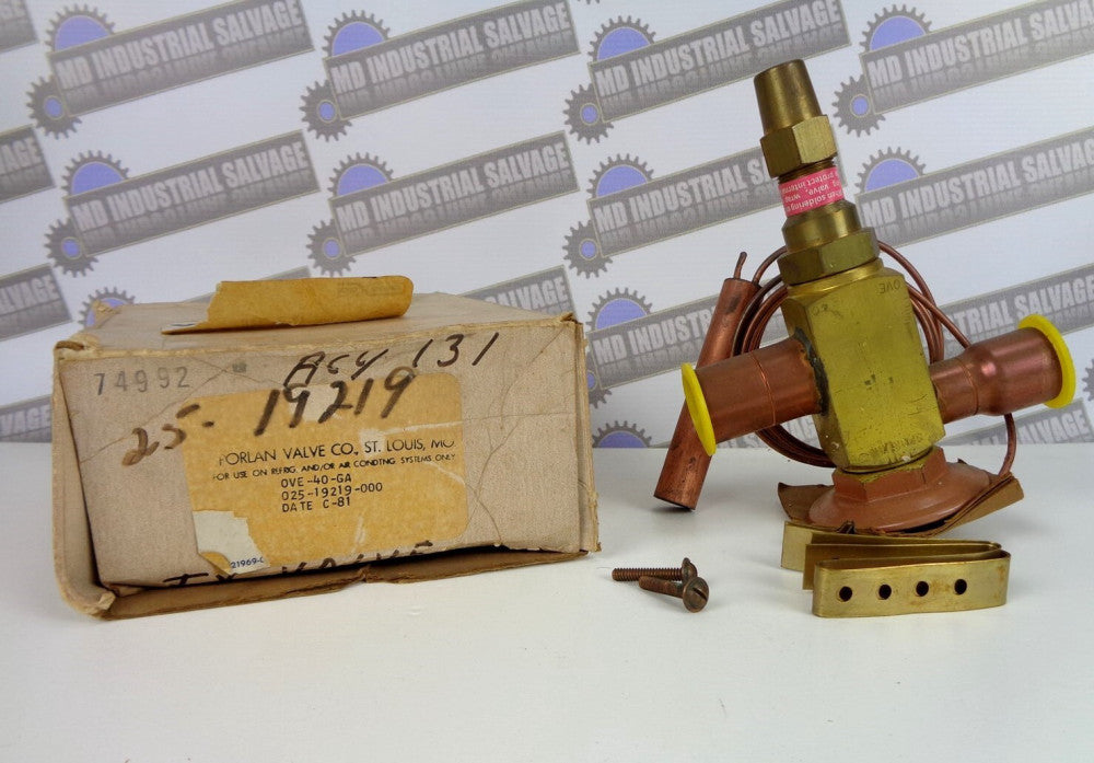 YORK, SPOLAN Thermostatic Switch OVE-40-GA / 025-19219-000 NEW in BOX