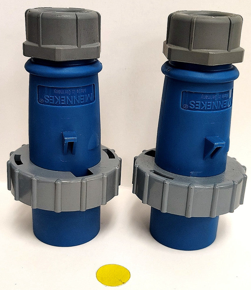 MENNEKES WATERTIGHT PLUG CONNECTOR TYPE 278  ME316P6W-278 ****LOT OF 2****