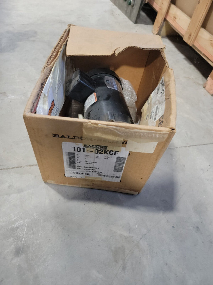 Baldor AER 101-02KCF 34G490W319G10 56CZ .5 hp Motor 190/380/230/460 2850/3450 