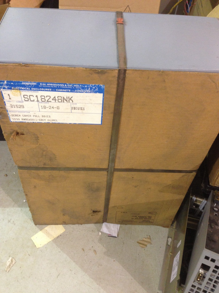 NEW WIEGMANN ELECTRICAL ENCLOSURE SC18248NK