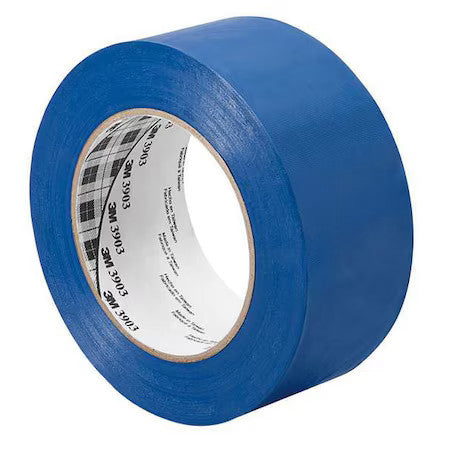 3M 1.5-50-3903-Blue Duct Tape,1-1/2 In X 50 Yd,6.5 Mil,Blue