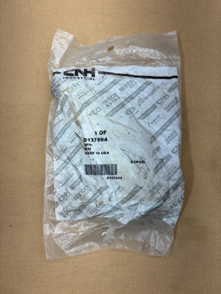 Case New Holland Industrial D137594 Pin Heavy Equipment Skid Loader CNH