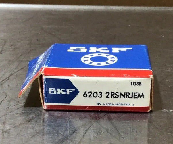 SKF BEARING 6203 2RSNRJEM NOS Surplus