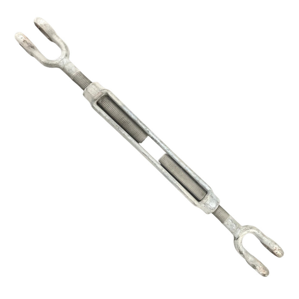 CROSBY 2"X24" JAW AND JAW  GALVANIZED TURNBUCKLE