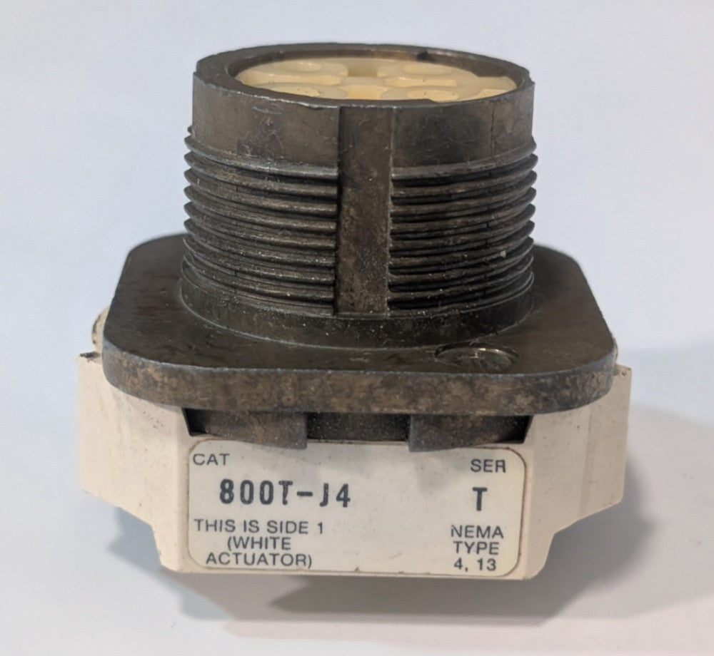 Allen-Bradley 800T-J4 Series T, NEMA type 4,13 threaded selector switch module