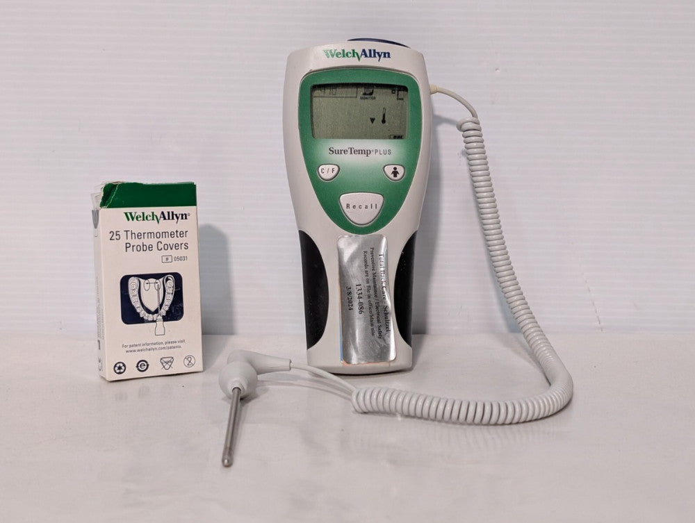 Welch Allyn Digital Thermometer SureTemp Plus 690 with Probe + Probe Covers
