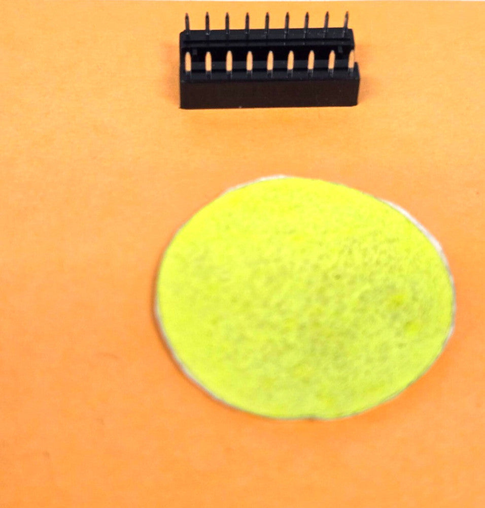 UNBRANDED 20 PIN IC SOCKET  STAMPED 3" 3M5465-ND LOT OF 10
