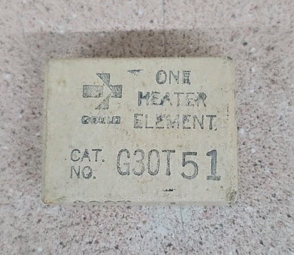ITE/Gould G30T51 overload heater element NOS