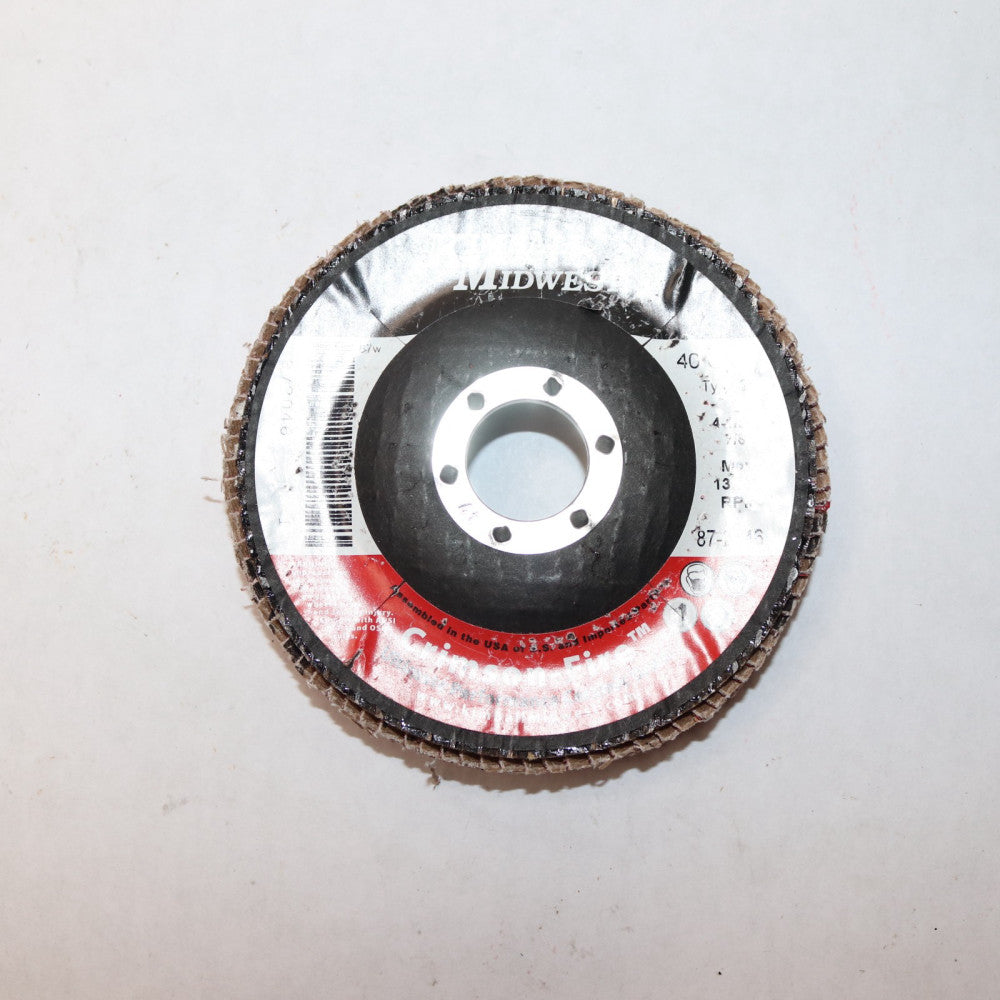 Kimball Midwest Flap Disc Type 29 40-Grit 7" x 5/8"-11 87-2046