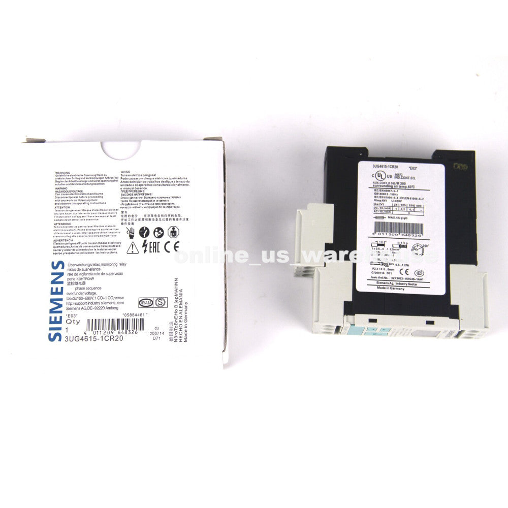 One Brand New SIEMENS 3UG4615-1CR20 Relay Module