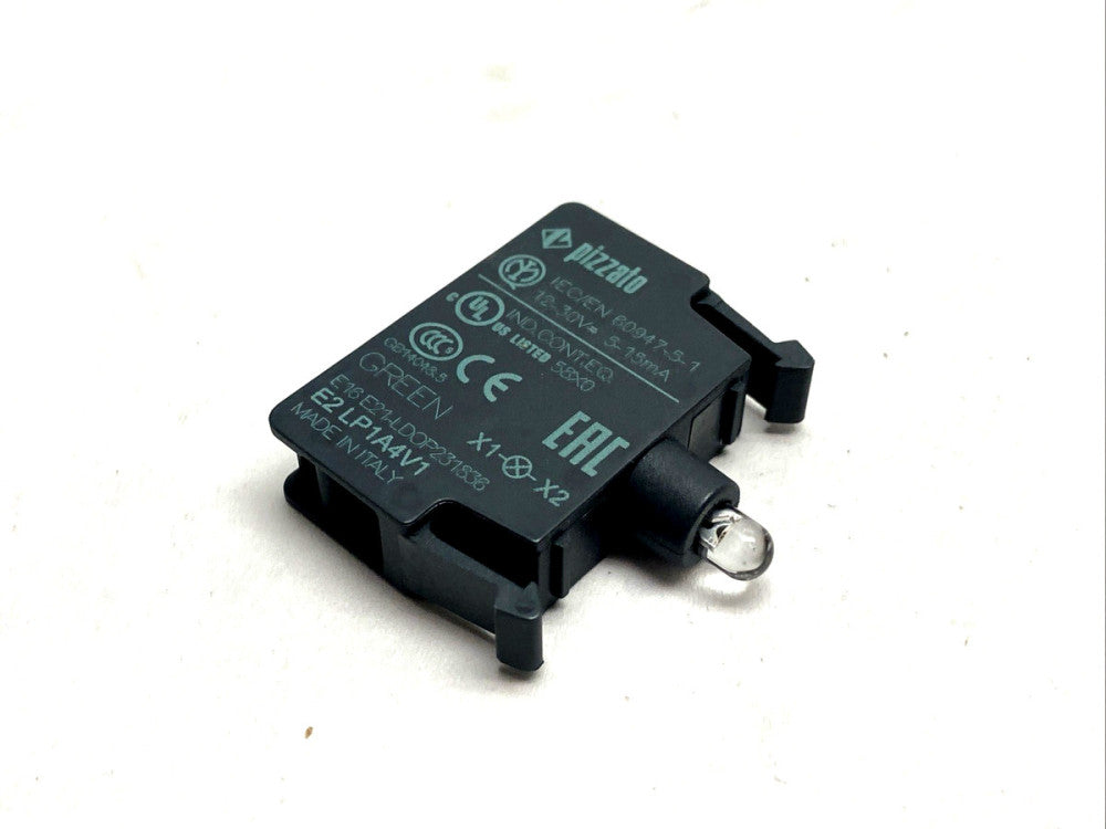 Pizzato E2 LP1A4V1 LED Unit Green 12-30VAC/DC 5-15mA