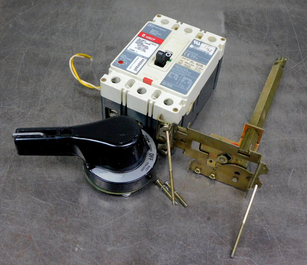 Cutler Hammer - HMCP100R3CS06 Molded Case Circuit Breaker W/ Disconnect & Handle