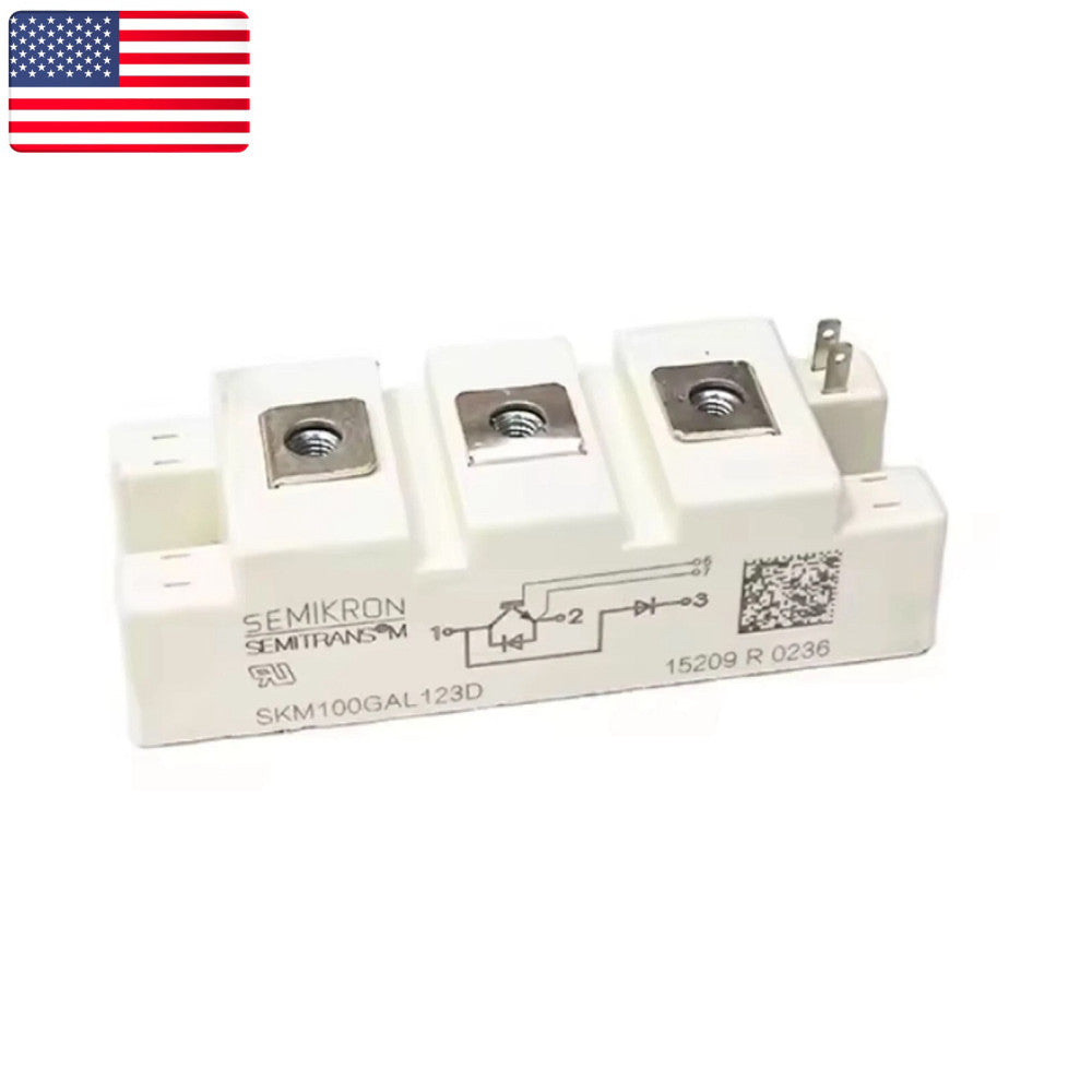 One Brand New SEMIKRON SKM100GAL123D IGBT Module 1.2KV 100A - US Stock