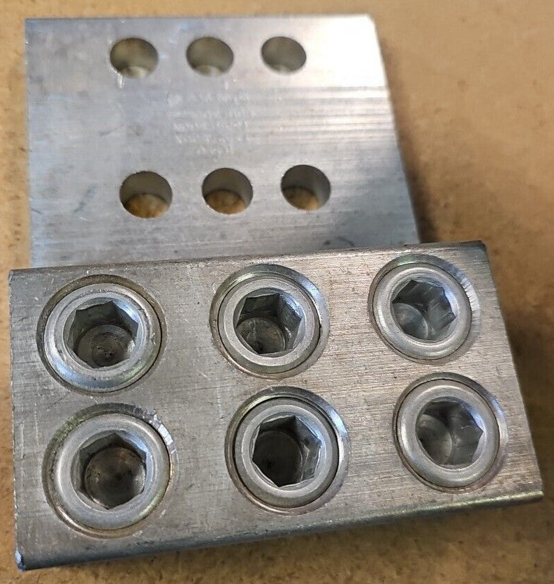 NOS T3A2-800N, Ilsco, Aluminum, 800-350 kcmil, Mechanical Lug, Dual Rated, 3 CDR