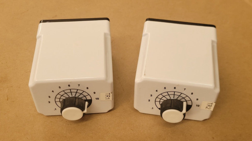 Lot of 2 Dayton 6X153N Time Delay Relays .1-10 Seconds