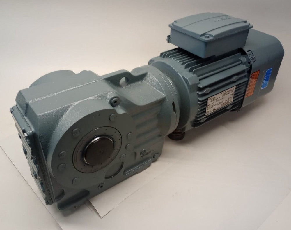 SEW EuroDrive KA57DRE90L4BE2HF x 27.34 Gear Motor 3hp 2hp 1740/64rpm Ratio 27.34