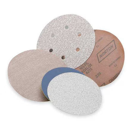 Norton Abrasives 66261140508 Psa Disc Roll,No Hole,6 In,P180g