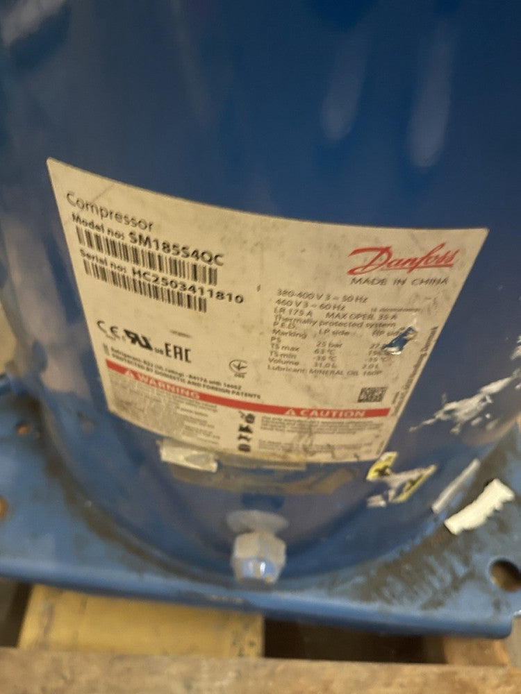 NEW DANFOSS 185,474 BTU Scroll Compressor 15 HP (460V) SM185S4QC *FREE SHIPPING*