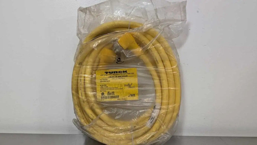 Turck WSM WKM 56-6M Cordset U99-17235 7/8" 6m Yellow Male/Female 90°