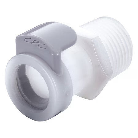 Colder Apcd10006 Coupler,Push In,Acetal,White