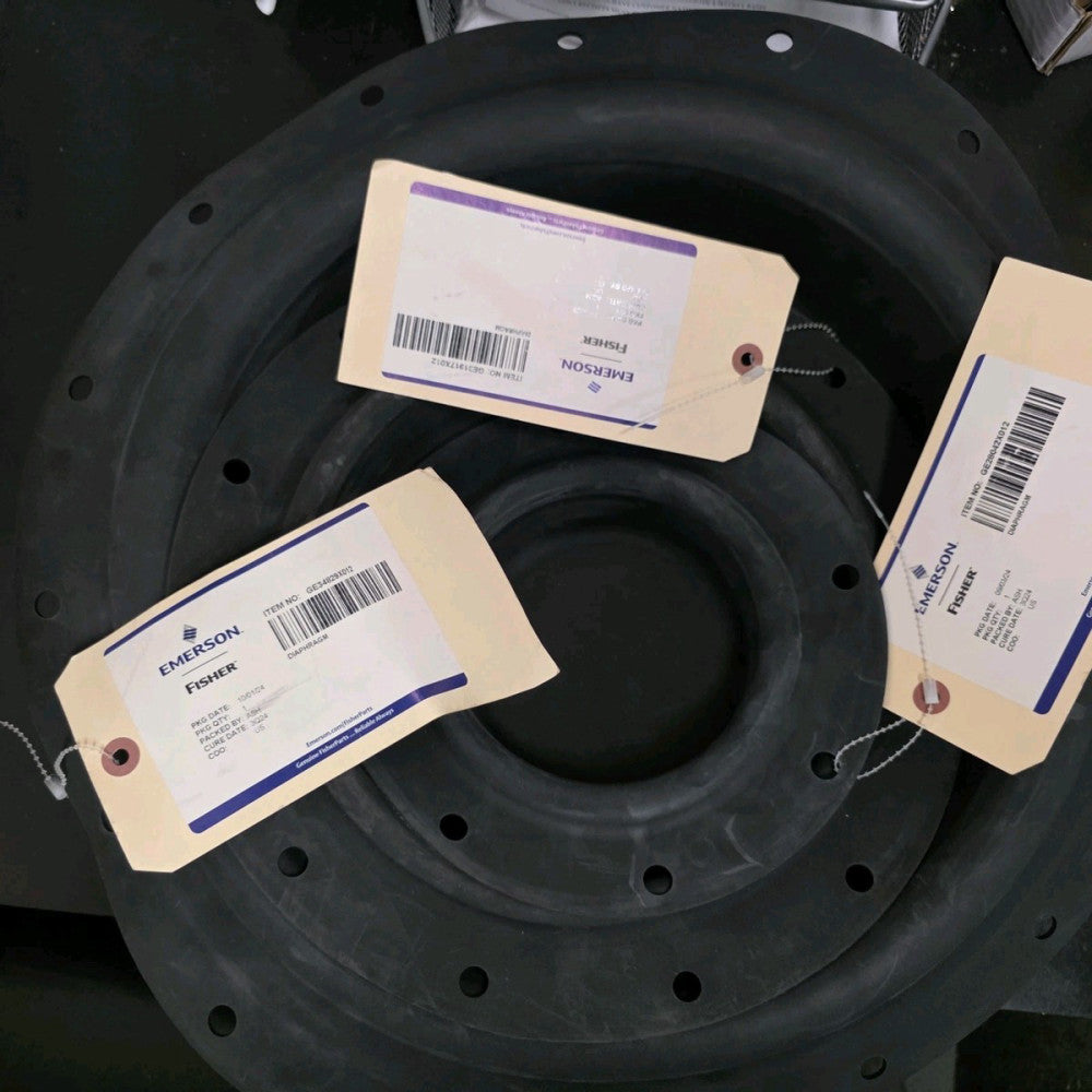 3- New Fisher Control Valve 2052  Size 1, 2, And 3 Actuator Diaphragms 