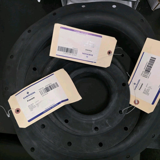 3- New Fisher Control Valve 2052  Size 1, 2, And 3 Actuator Diaphragms 