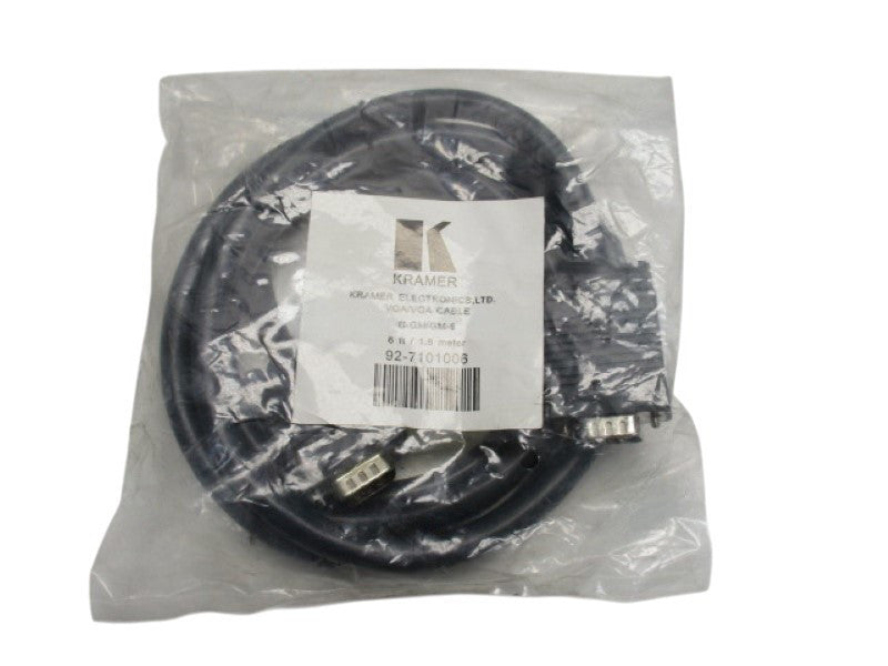 KRAMER ELECTRONICS C-GM/GM-6 92-7101006 VGA/VGA CABLE NSMP
