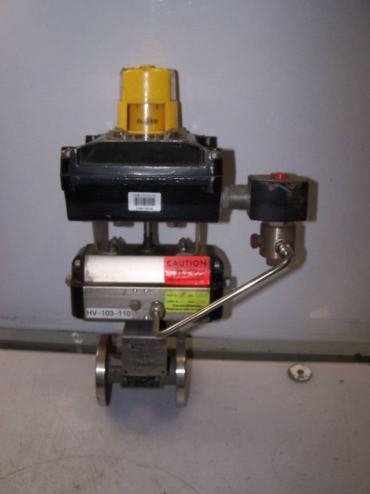 WORCESTER 1/2" ACTUATED STAINLESS STEEL BALL VALVE 275 CWP #150 E5166T150V1706