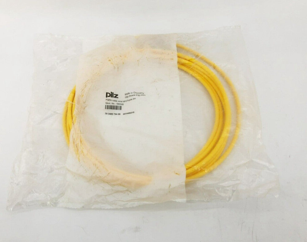 New Pilz 540320 PSEN Cable Axial M12 8 Pole 5m