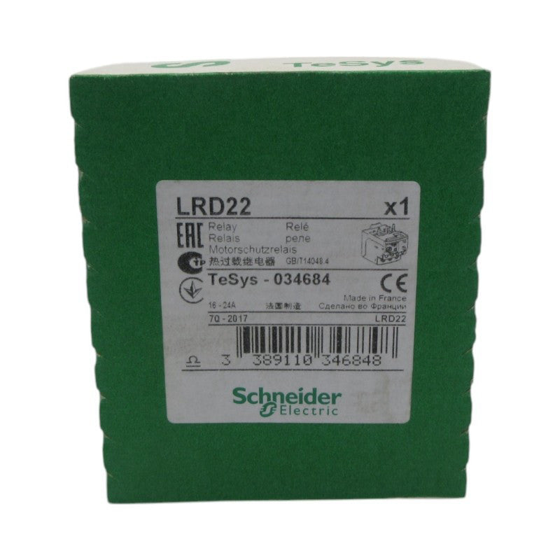 SCHNEIDER ELECTRIC LRD22 16-24A NSFS