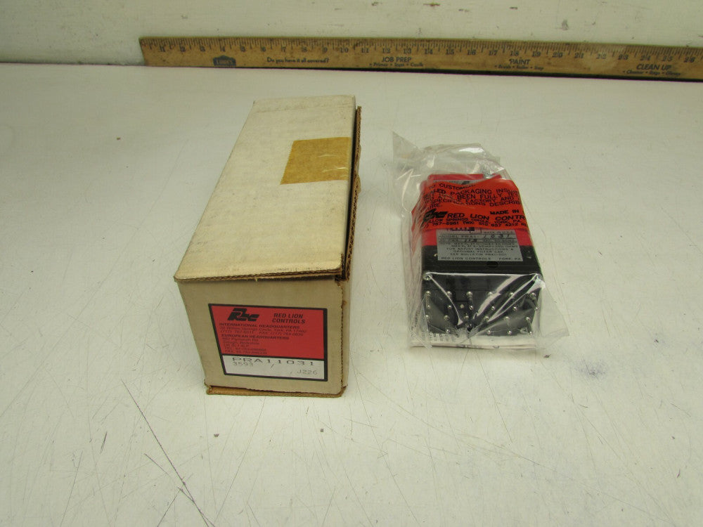 RED LION PRA11031 , CONVERTER RELAY, 115 VAC , 12 PIN NEW IN BOX MAKE OFFER !!