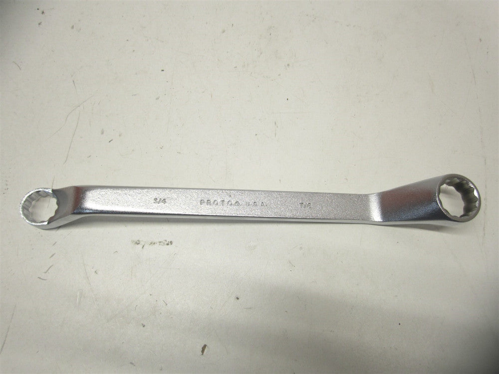 Proto (J8184-T500) 3/4" x 7/8" 12 Point Steel Double End Box End Wrench