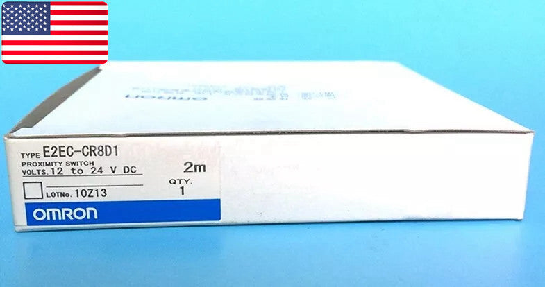 Brand New Miniature Inductive OMRON E2EC-CR8D1 2M Proximity Sensor Switch