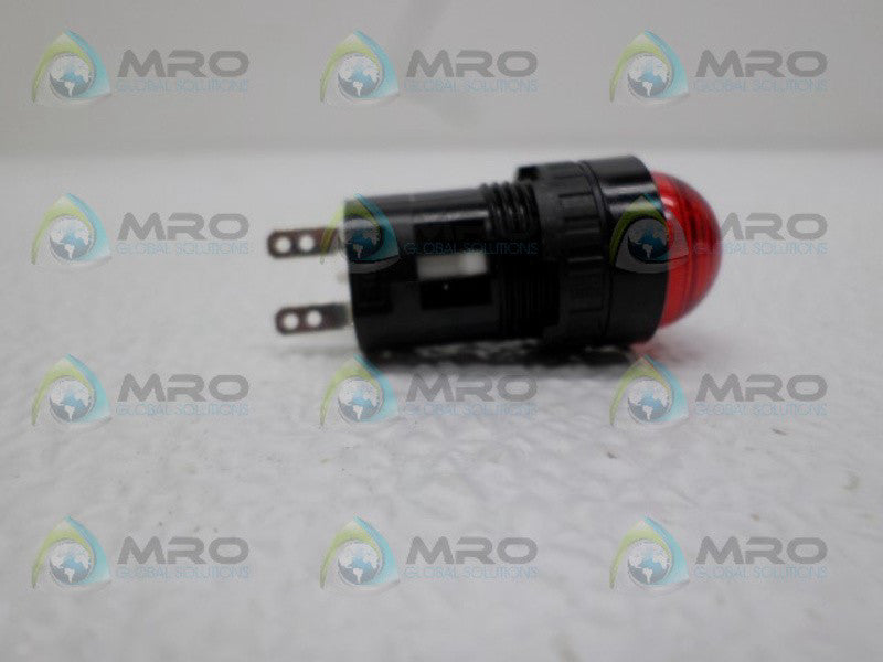 IDEC AP6M RED DOMED LED PILOT LIGHT NSNP