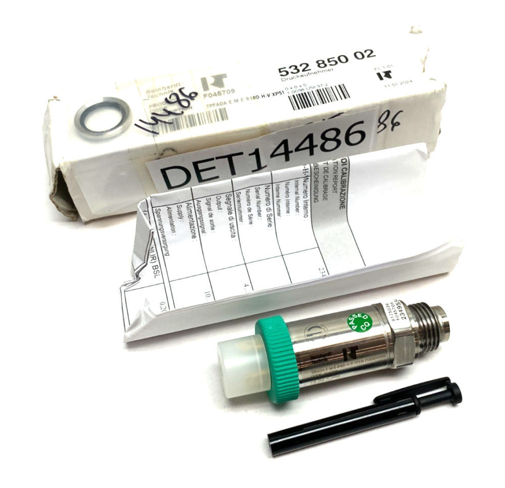 Reinhardt-Technik TPFADA-E-M-E-B16D-H-V-XP51 Pressure Transmitter F045709
