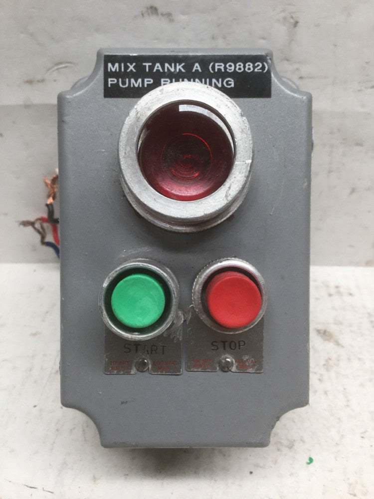 Hubbell Killark FXCS-0A15 SEAL-X Series Factory Sealed Control Stations 