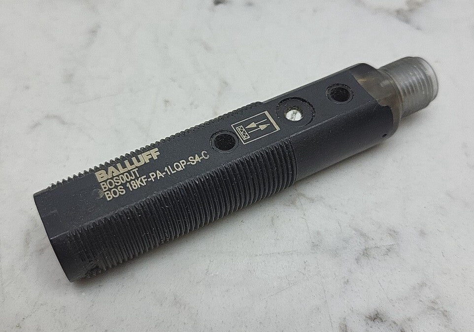 Balluff BOS00JT Retro Reflective Photoelectric Sensor BOS18KF-PA-1LQP-S4-C