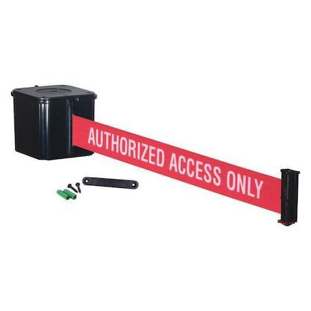Retracta-Belt Wm412sb30-Aao-Re Retractable Belt Barrier,30 Ft.,4In. H