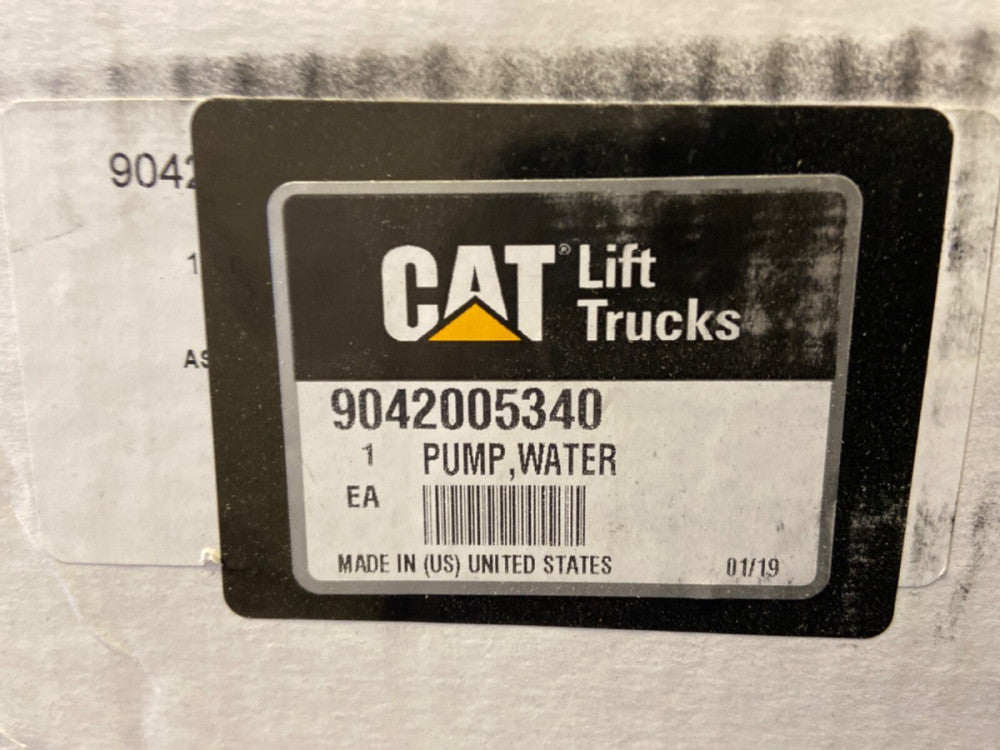 New Genuine CAT Equipment Water Pump, 9042005340 Forklift Lift Truck, Mitsubishi