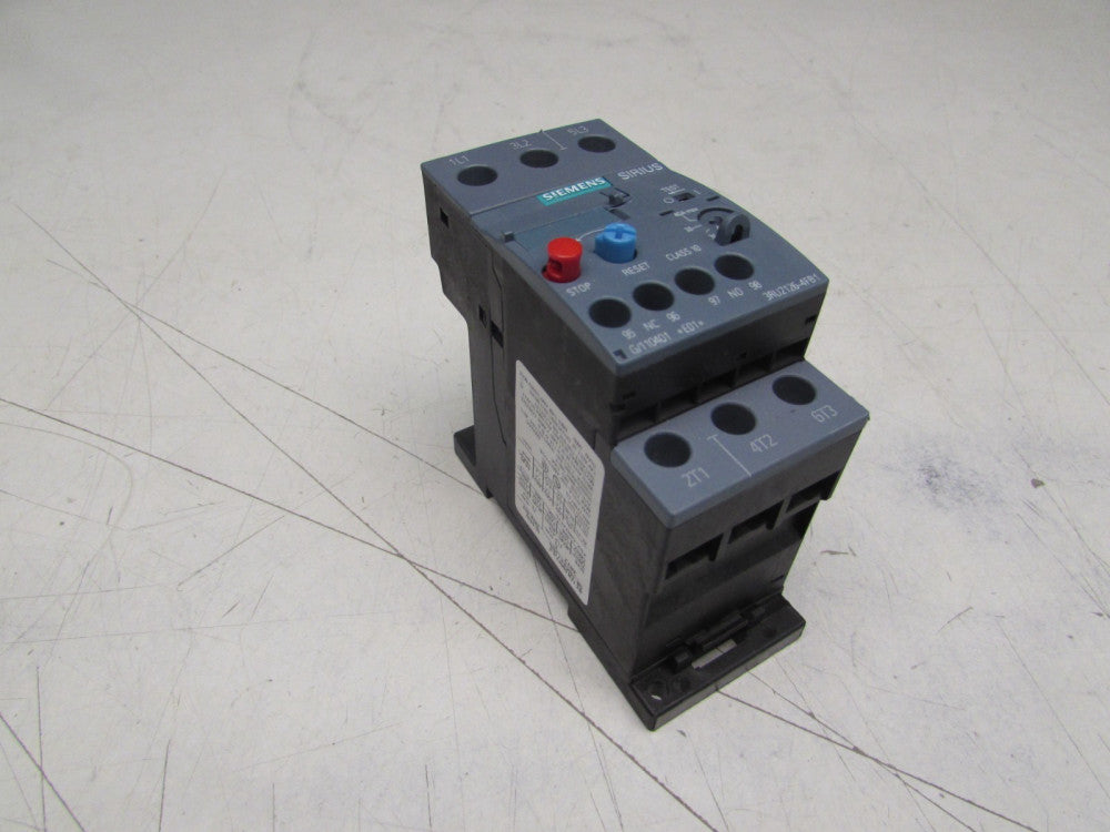 SIEMENS SIRIUS 3RU2126-4FB1 34-40FLA 600V OVERLOAD MODULE NICE USED TAKEOUT M/O!