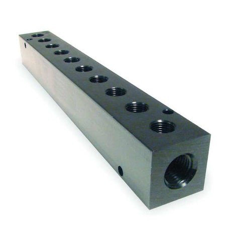 Pneumadyne M20-250-10 Manifold,Metal,Npt,9-1/8 In. L