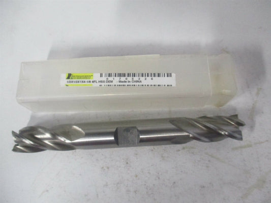 (720-4052) 1/2″ x 1″ x 1/2″ x 4-1/8″ OAL 4FL High Speed Steel Square End Mill