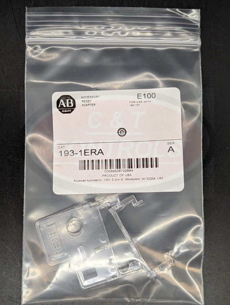 Allen Bradley 193-1ERA E100 External Reset Adapter New In Bag USA Stock
