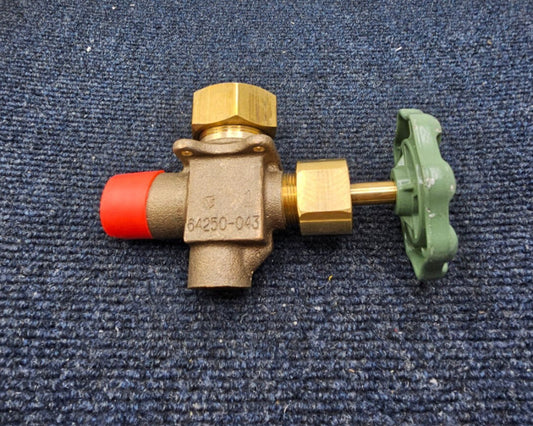64250-043 Tubular Gas Liquid Level Gauge and Gaugecock